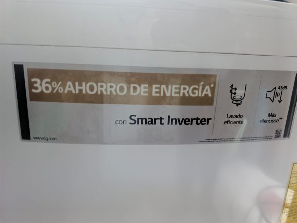 Lavadora Smart Inverter LG WT17WSBP 45.3 Lt. 18KG - Image 10